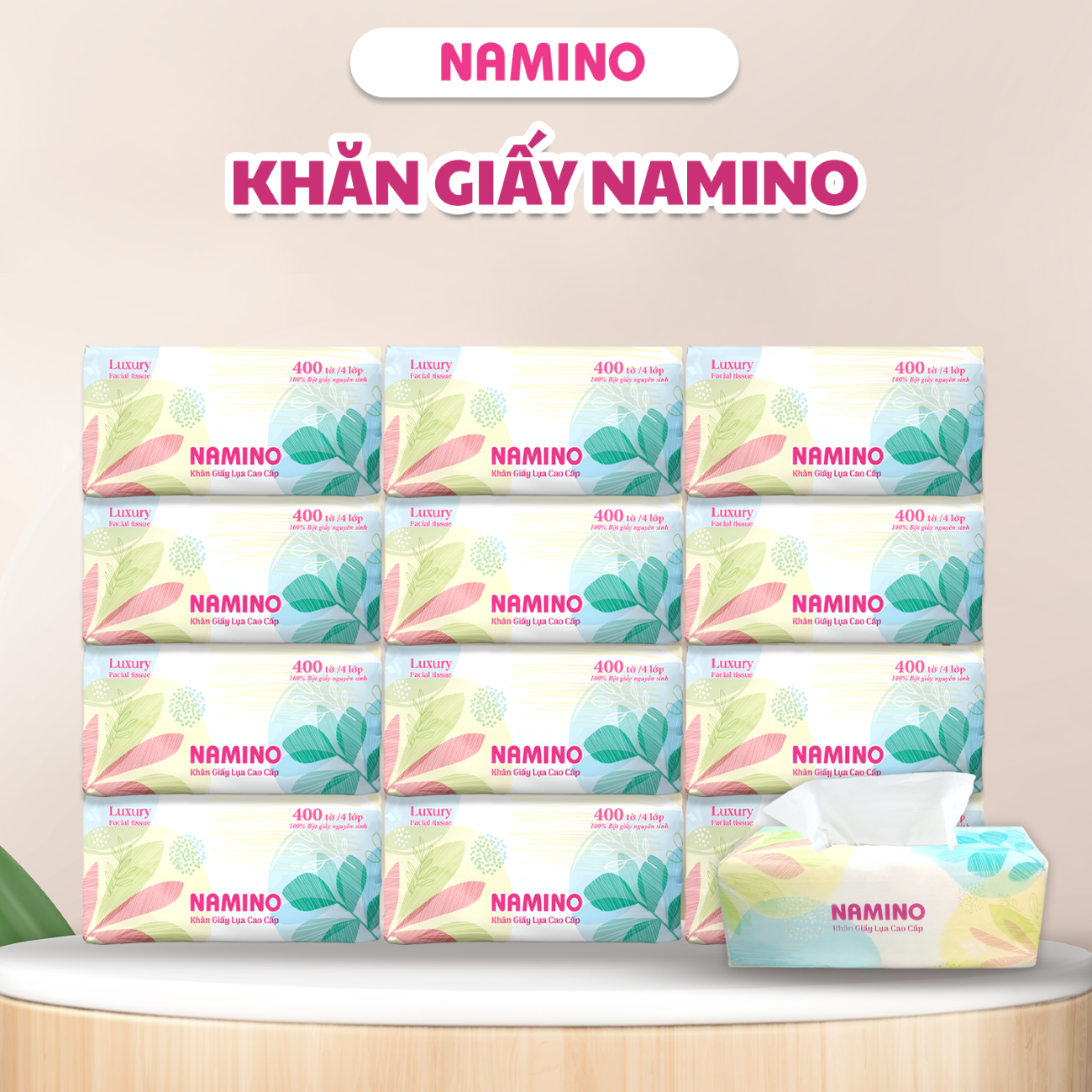 Khăn giấy rút lụa 400